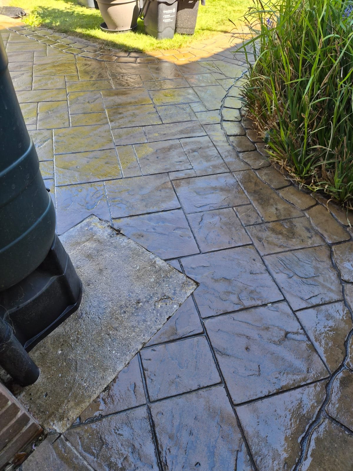 Jet washing